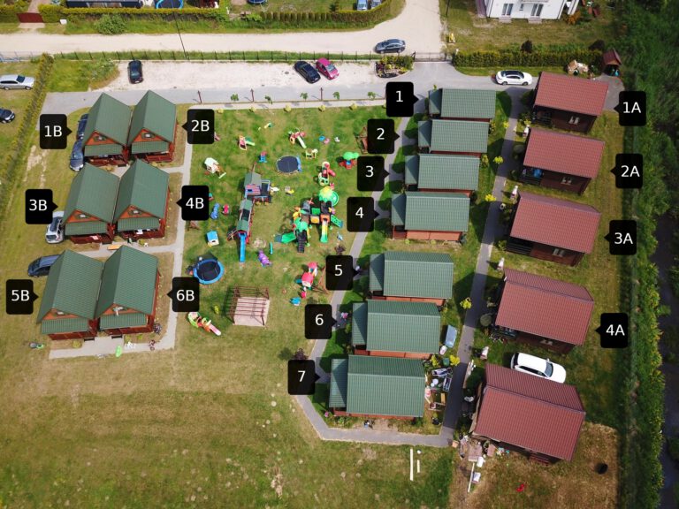 Plan naszych domków Balos